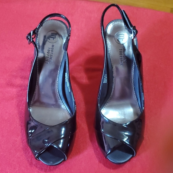 MOOTSIES TOOTSIES Peep Toe High Heel - Picture 1 of 8